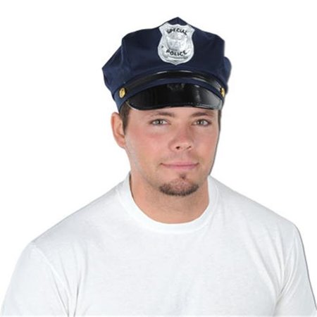 GOLDENGIFTS Police Hat; Pack Of 12 GO122455